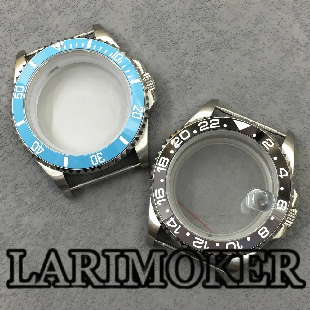 

LARIMOKER 38MM stainless steel case sapphire glass with 35.4mm ceramic bezel suitable for NH35 NH36 PT5000 Movement