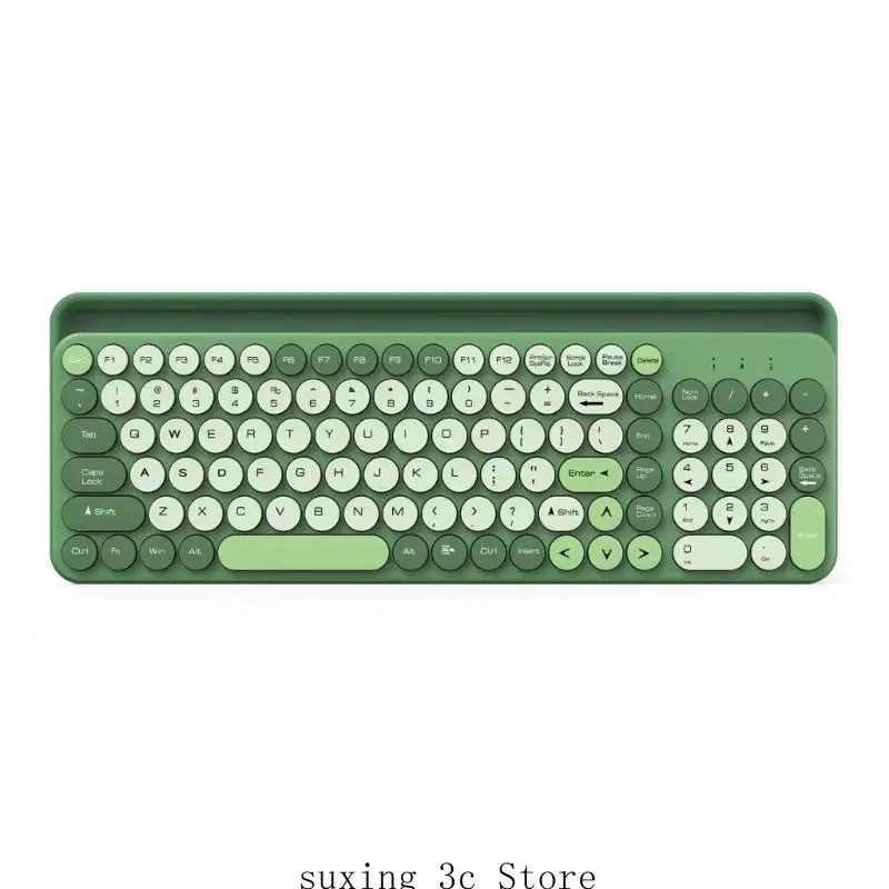 

Portable Business Keyboards Two Mode Wireless Technology Builts In Device Stand Long Ranges Connectivitys