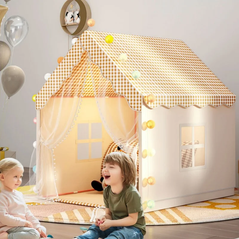 Kid Play Tent Children Tent  Boy Girl Indoor Princess Toy House Outdoor Picnic Small House Kid‘s Birthday Gift Kid’s Room Decor