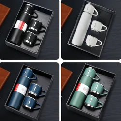 Double-Layer Stainless Steel Vacuum Thermos Coffee Tumbler Travel Mug Business Trip Water Bottle Tea Infuser Bottl