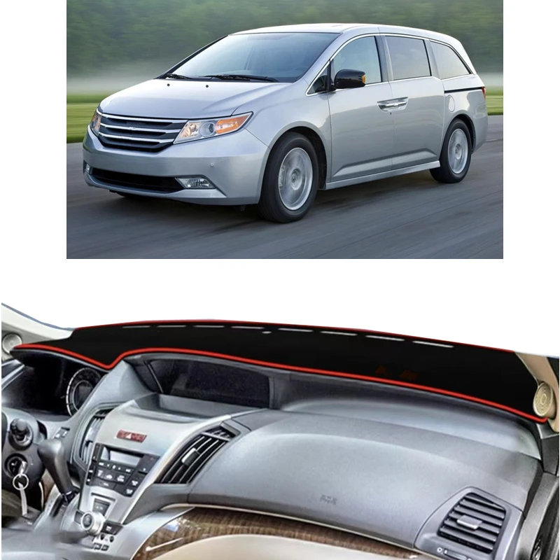 For Honda Odyssey 2009 2010 2011 2012 2013 Car Accessories Dashboard Cover Mat Pad Sun Shade Dashmat Dash Protect Carpet Cushion