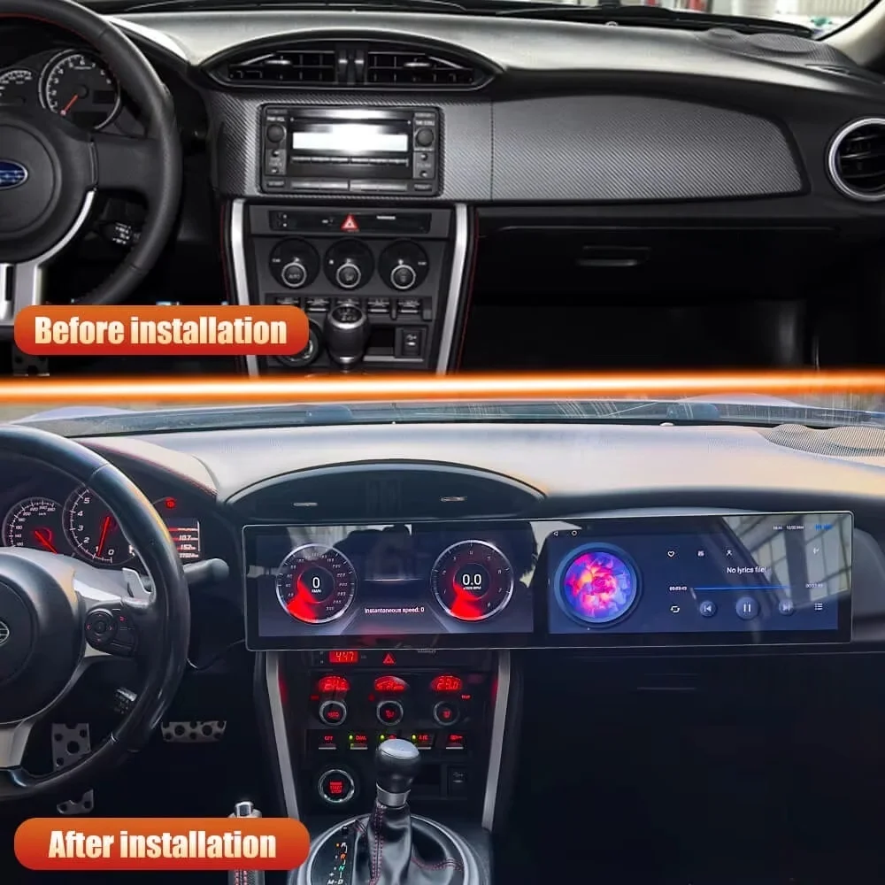 

Приборная панель, одометр, вихревой кабина для Toyota 86, концепция 2013-2019, автомобильный цифровой кластер, автоматическая приборная панель, спидометр