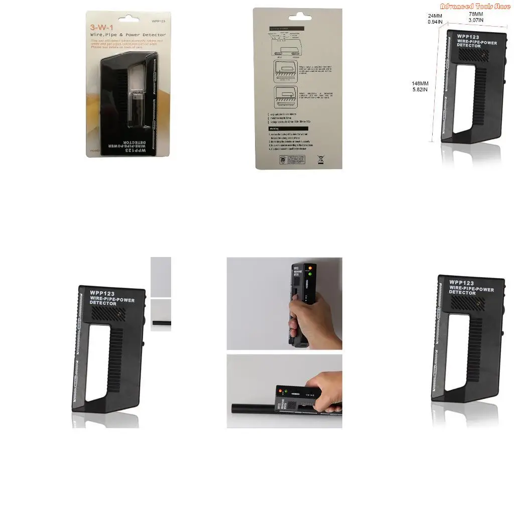 Metal Detector for Detect the Accurate Location of the Object Lightweight Design W91B