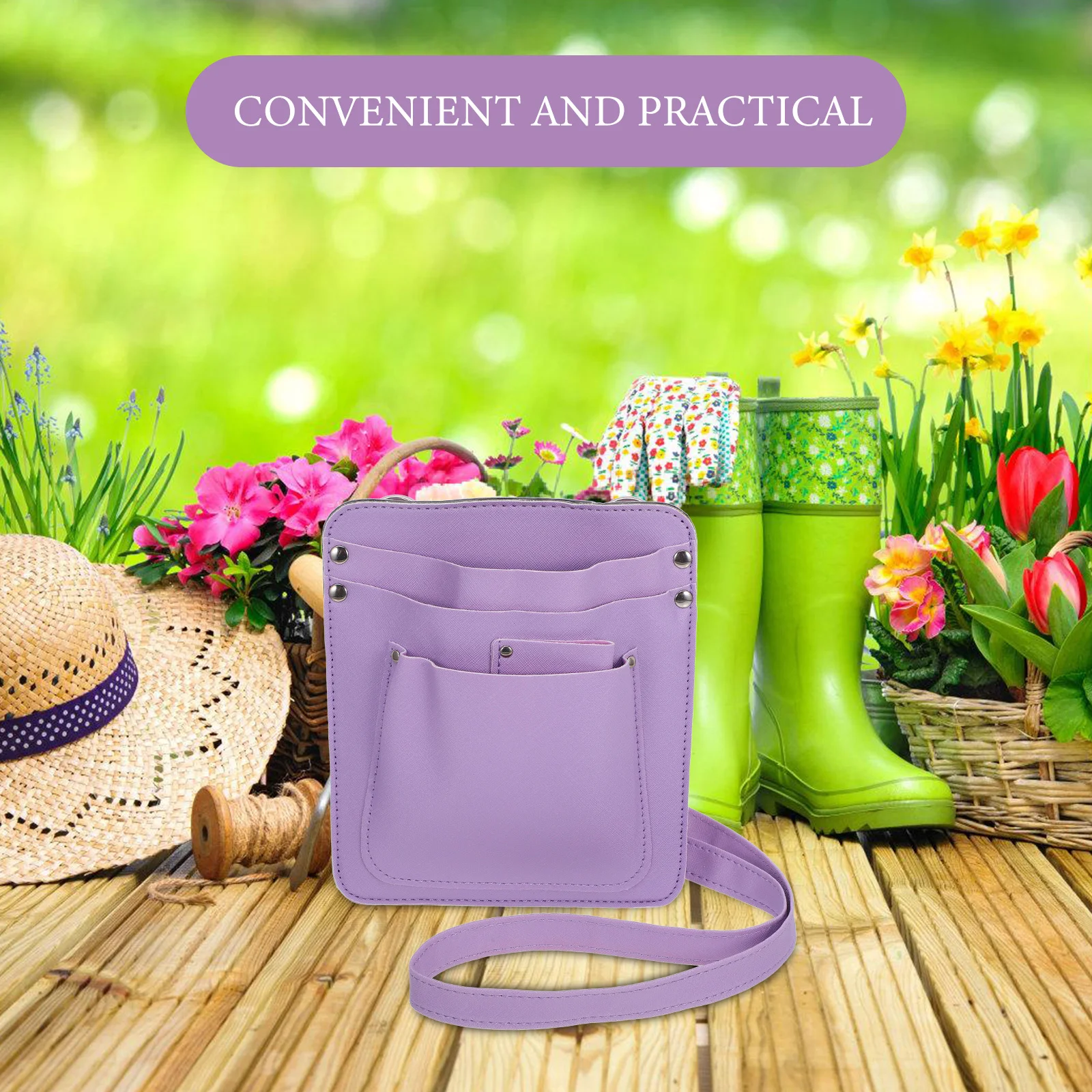 مجموعة أدوات بائع الزهور الأساسية، مقص دقيق، حقيبة الخصر، حقيبة كروس، منظم البستنة، حامل مقصات التقليم #3