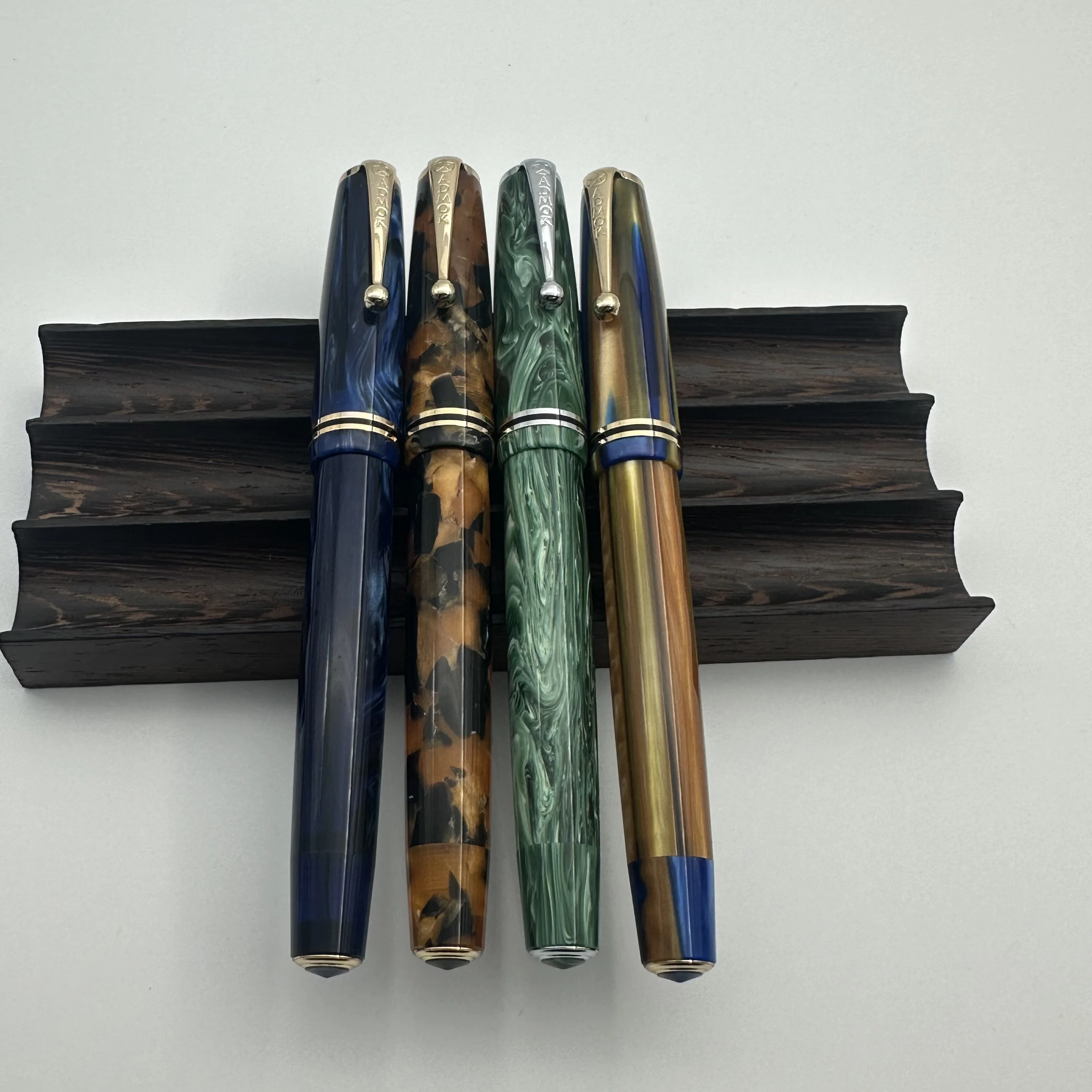 ADMOK 28 Retro Button-Filler Fountain Pen F\M nib Vintage Republican China Era Design Classic Calligraphy Gift FOR Collector