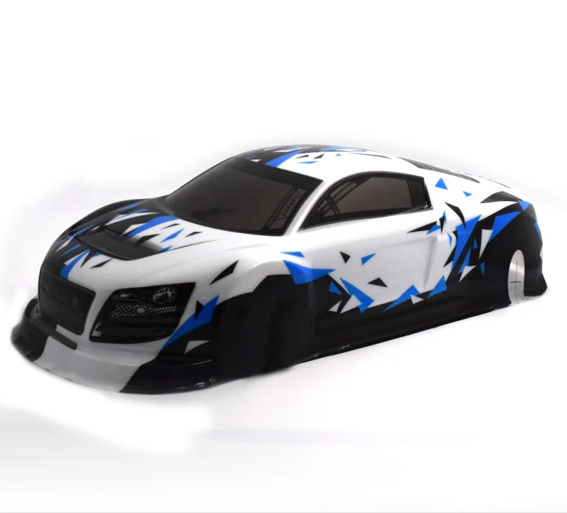 22 styles 1/10 PVC painted body shell/Accessories for 1/10 R/C drift racing cars 94123 190/195/200mm Width 255/260mm wheel base
