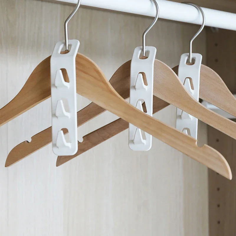 Closet Connector Hooks Clothes Stacker Wardrobe Coat Hat Organizer Space-saving Hanger Storage Holder Cascading Storage Rack