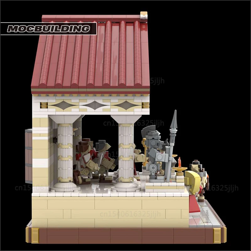 UCS Famous Castle Architecture MOC Building Blocks Palace Collection Technology Bricks DIY Assembly Model Display Toys Xmas Gift