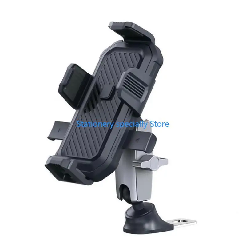 

Upgrades Phone Mount Easy Installation & 360 Swivels Phone Stand Long Service Motorcycle Phone Mount for 3.5-6.8in Phone