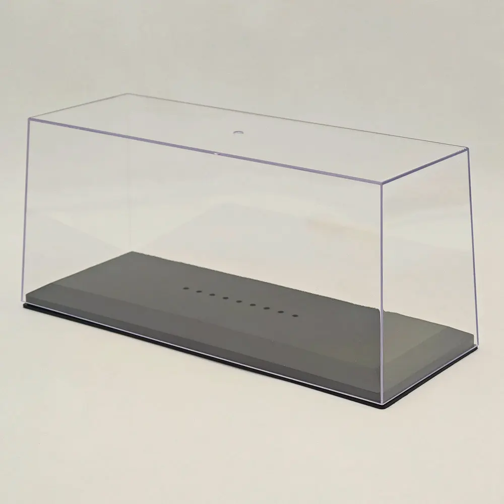 1:24 Scale 26cm Acrylic Boxes Display Case Stand Box Storing Transparent DustProof for Resin Diecast Toys Car Models Motorcycle