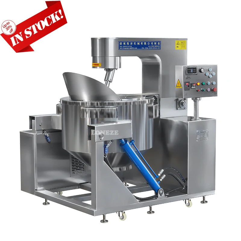 Big Capacity Automatic Industrial Caramel Flavors Gas Electric Popcorn Machine Commercial Popcorn Making Machine Production Line