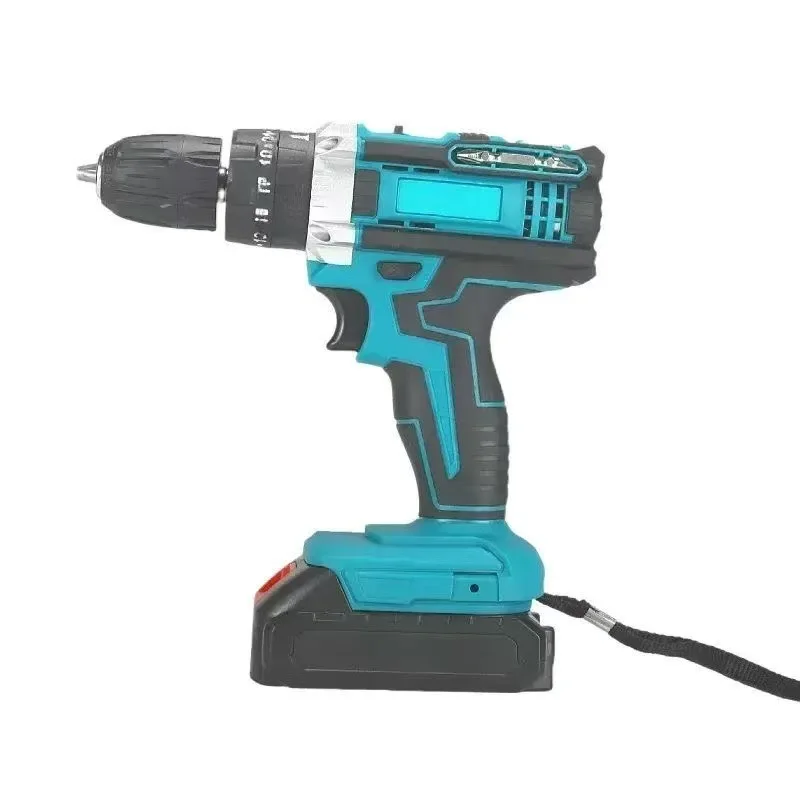 Effective Cordless Drill Meter, Brushless Lithium‑Ion Impact Driver Lightweight Portable Electric Screwdriver Home Use