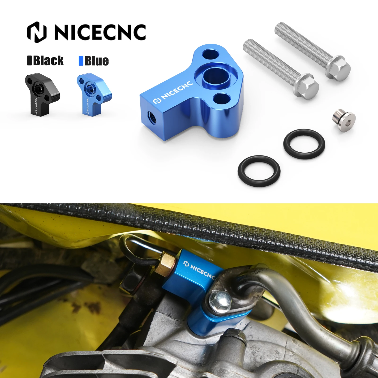 

Oil Temperature Sensor Block Kit Connector For Suzuki DR650 S/SE 1996–2024 2023 2022 2021 2020 2019 2018 2017 2016 DR 650 S SE