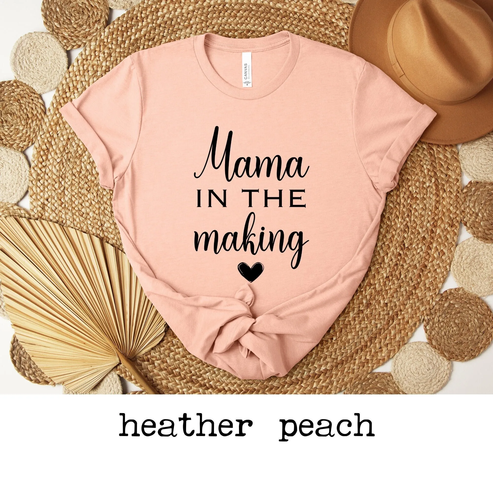 Pregnancy Reveal T Shirt New Mama In The Making Adoptive Mom Ivf Transfer Surrogacy Announcement Mother To Be Adoption