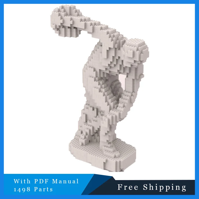 1498 PCS Famous Character Posture Modular MOC Creative Building Blocks Model DIY Assembly Adult Toy Birthday Christmas Gift 2025