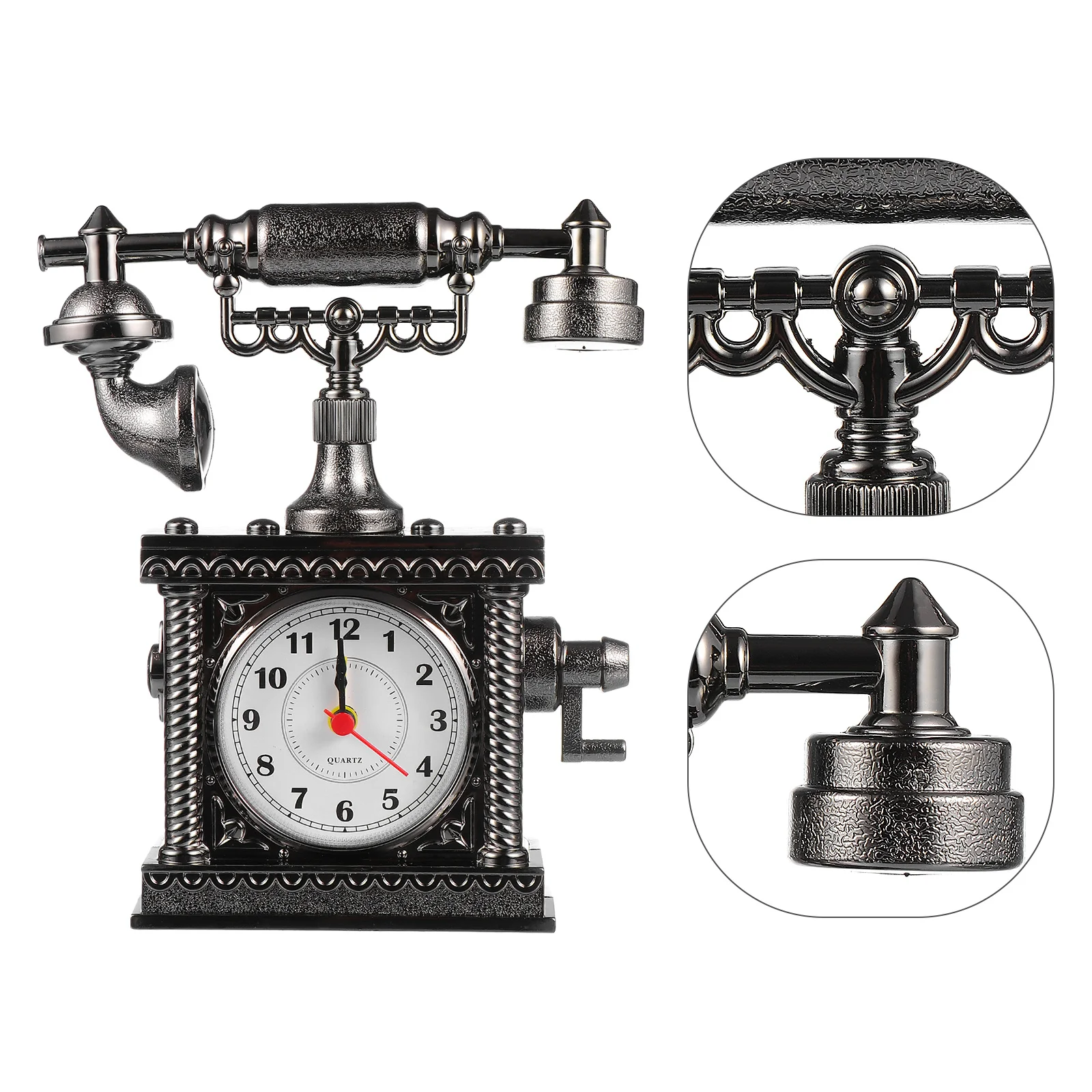 

1pc Mini Electronic Alarm Clock Multifunctional Bedside Clock For Bedroom Student Desk Decorative Tabletop Timepiece