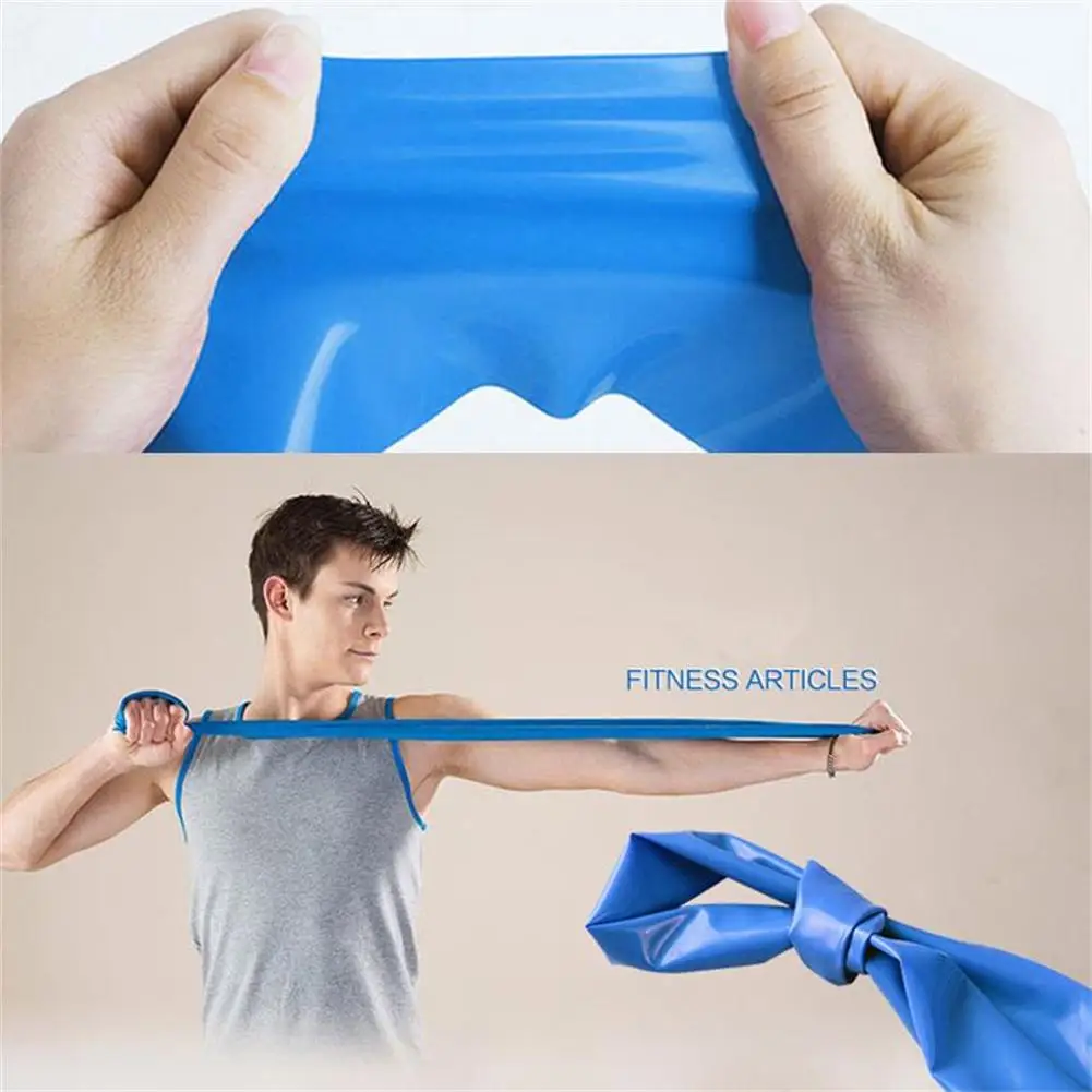 Yoga Physiotherapy Elastic Band Gym Resistance Band Sports Stretching Training Rope Pilates 200cm Stretching Film Fitness Tools