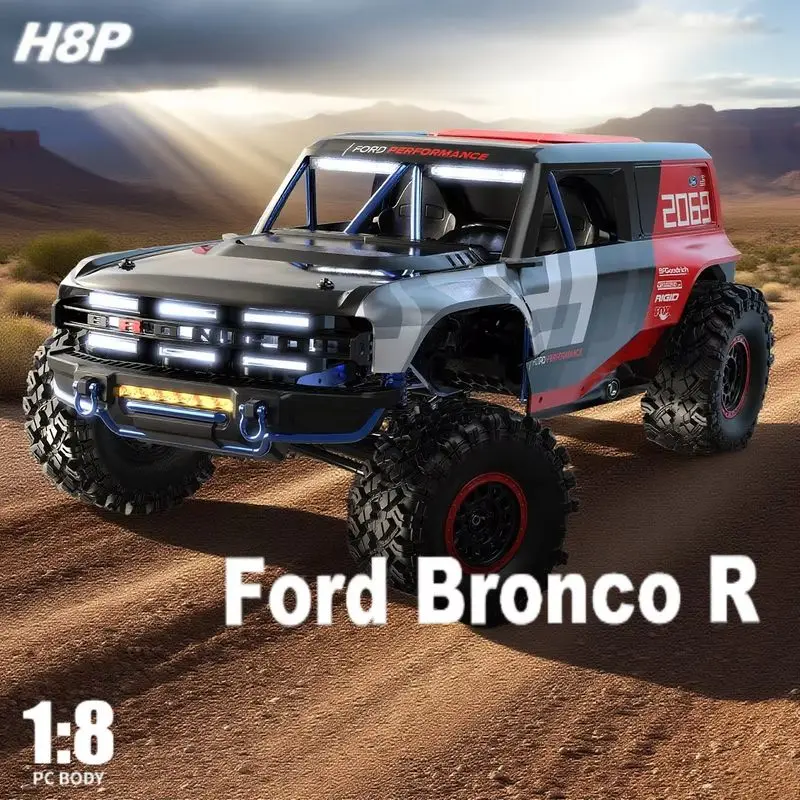 

1:8 MJX H8P высокоскоростной альпинистский внедорожный автомобиль с дистанционным управлением, полномасштабный 4WD бесщеточный двигатель, электрическая настройка, игрушки с дистанционным управлением