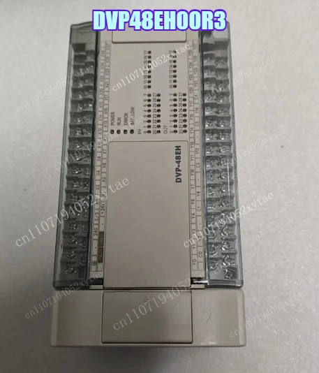 1pc PLC Module DVP48EH00R3 V1.86A0 Version, Input Voltage 100-240VAC, Output 2.0A 250VAC, 30VA Power Tested OK