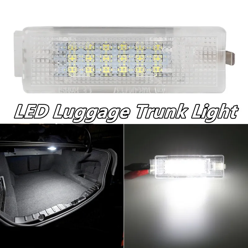 For VW Golf 5 Passat B6 Rear Trunk Light Super Bright White LED Luggage Trunk Light Canbus No Error 12V LED Lights For Vehicles