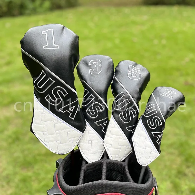 

Golf Bold Number Driver & Fairway Covers | #1/#3/#5 Hybrid Headcovers Blank Design