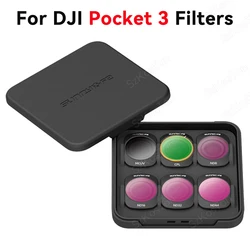 ND Filter Set For DJI Pocket 3 Camera Lens Filter CPL UV ND8 ND16 ND32 ND64 ND8PL ND16PL Star Filters Osmo Pocket 3 Accessories