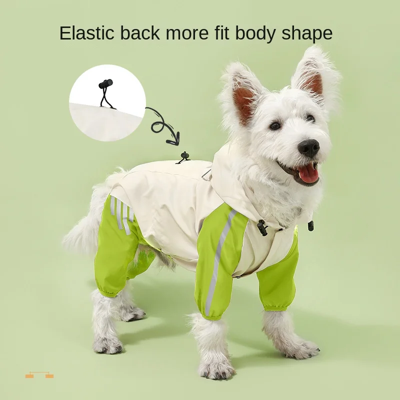 

Supplies Clothing Clothes Windproof Small Dog Raincoat Pet