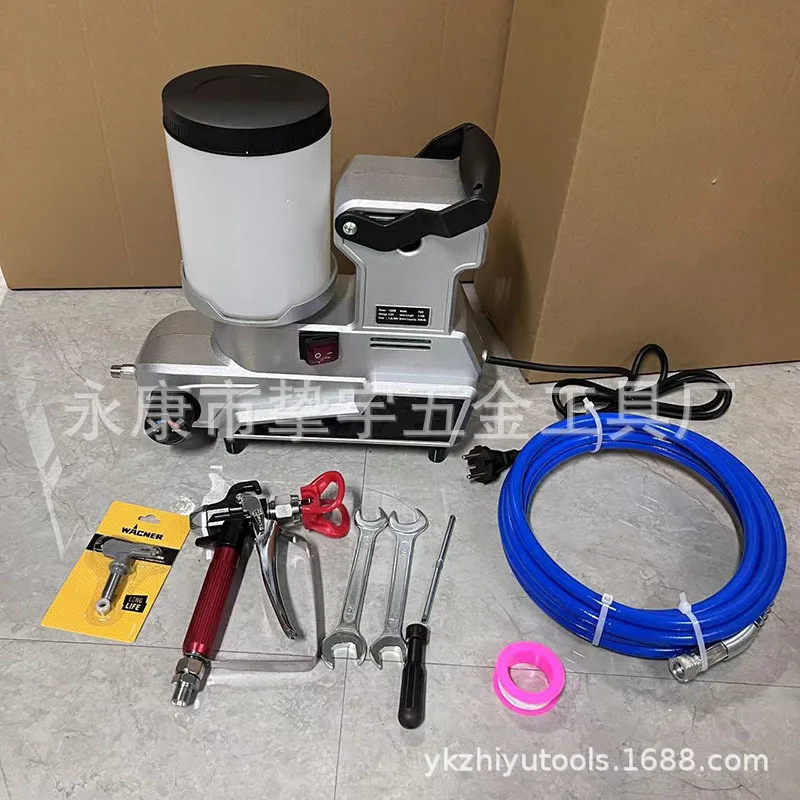 High Power High Pressure Airless Paint Latex Paint Spraying Machine Small Household Spraying Machine