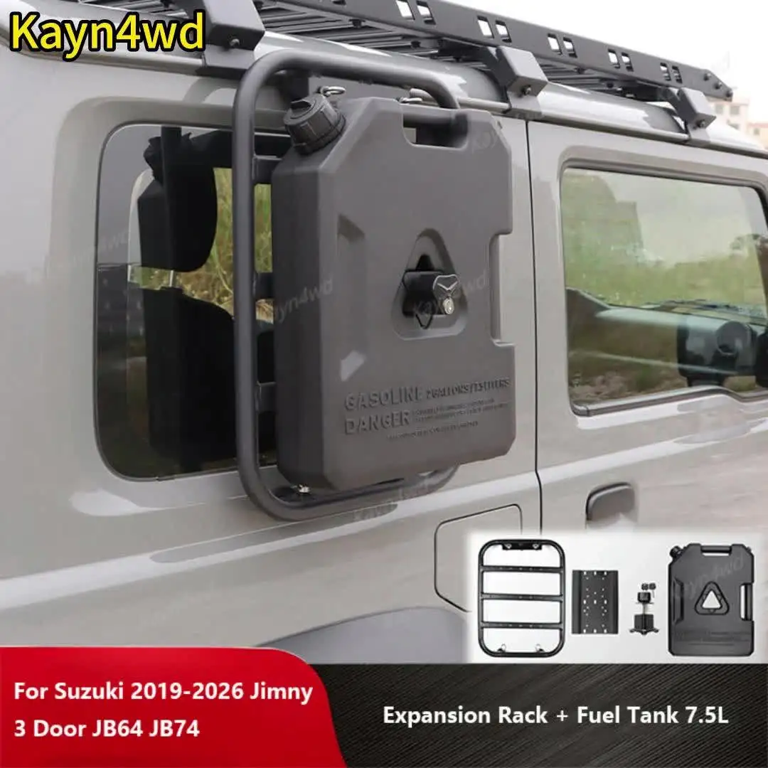 Off Road 4x4 Accessories Side Window Expansion Ladder Rack Fuel