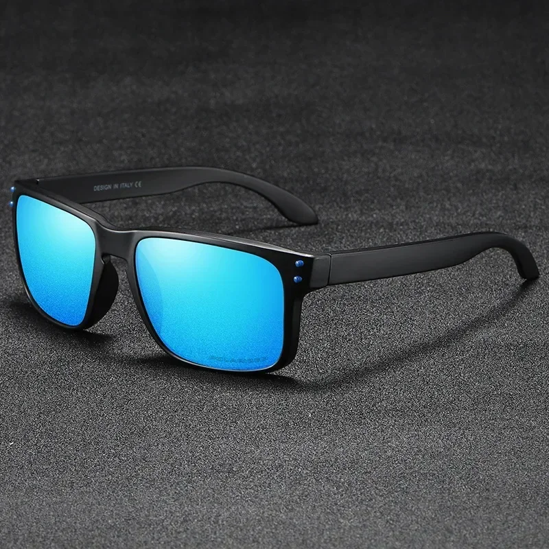 

True film polarized light without standard classic explosion square sports sunglasses multi-color colorful men's women's glasses