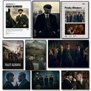 Penutup Mata Pucat TV Bermain Poster Pop Klasik Cetakan Lukisan Kanvas Gambar Seni Dinding Ruang Tamu Bioskop Dekorasi Rumah 12 penutup mata kelingking penjualan terbaik - №