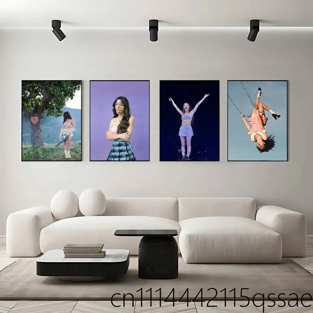 Singer S-SOUR O-Olivias Rolled Poster Cartoon Wall Art for Nursery Kid Room Playroom Cute Princes Painting Home Room Decor