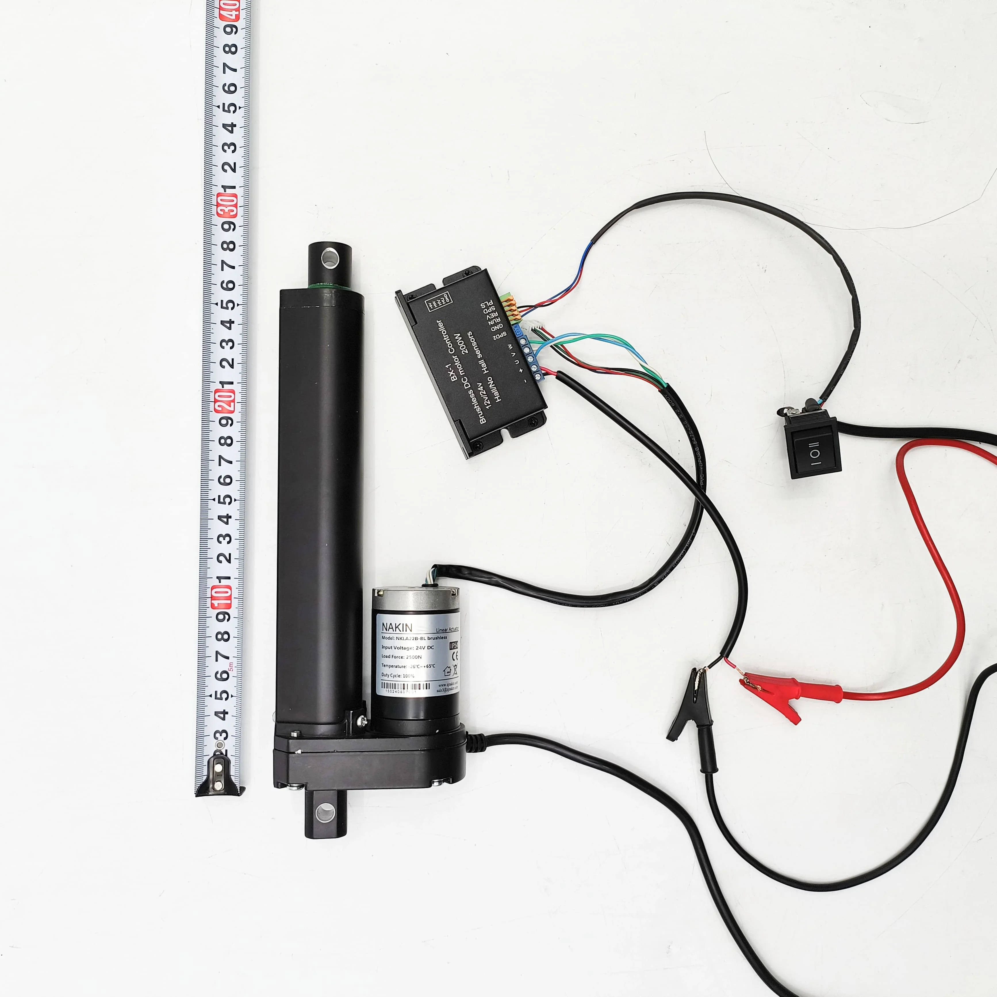 

12v 24v Actuators 28 Inch Long Stroke 1000N Heavy IP65 Waterproof Electric Actuator for Electric Door Opener Agricultural