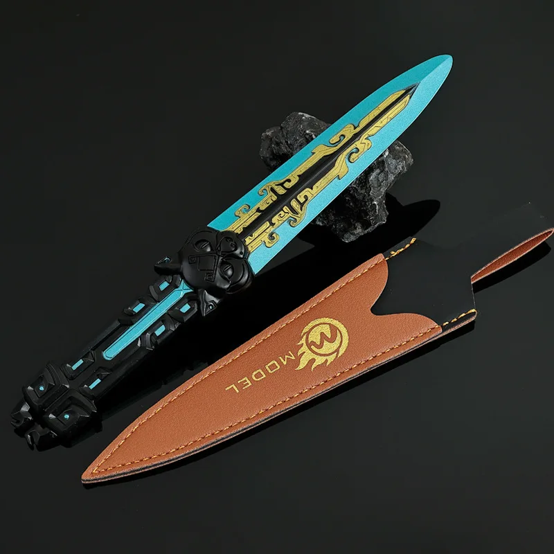 22 cm Neue Delta Force Spiel Figur Daten Dart Peripherie Metall Handwerkskunst Modell Desktop Dekoration Ornamente Geburtstag Geschenke Spielzeug