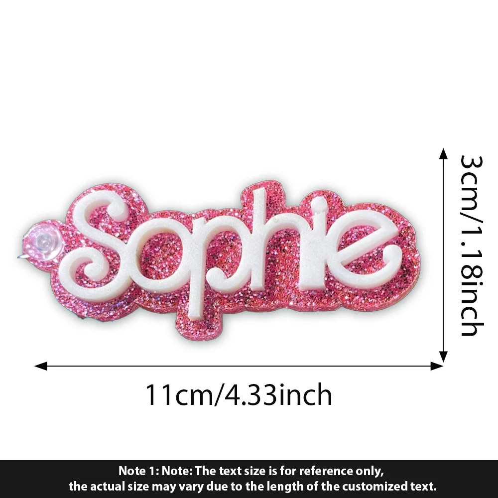 Custom Keychain - Personalized PMMA Color Clash Name Laser Engraved DIY Accessory for Daily Use & Trendy Gifts, Teens image 6