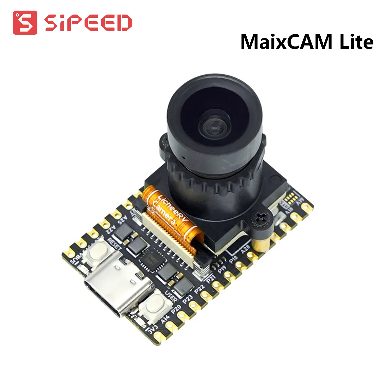 Sipeed MaixCAM RISC-V scheda di sviluppo C906 NPU RISCV AI Visual Camera Audio porta seriale WIFI6 1top NPU