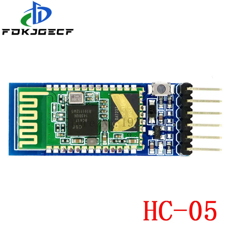 HC-05 HC-06 master-slave 6pin/4pin anti-reverse, integrated Bluetooth serial pass-through module, wireless serial for arduino