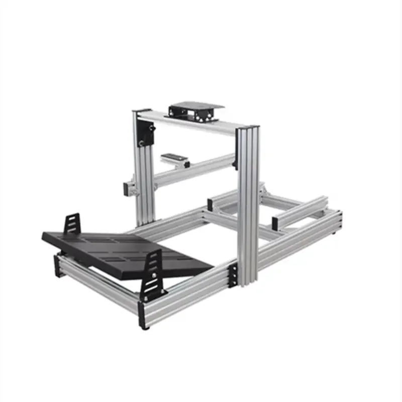 2024 new hot-selling silver 3090 aluminum extrusion custom design simulation drill cockpit racing emulator 3