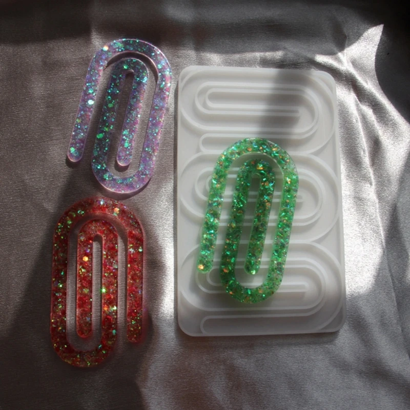 Paper Clip Jewelry Molds Silicone Texture Present for Jewelry Enthusiasts