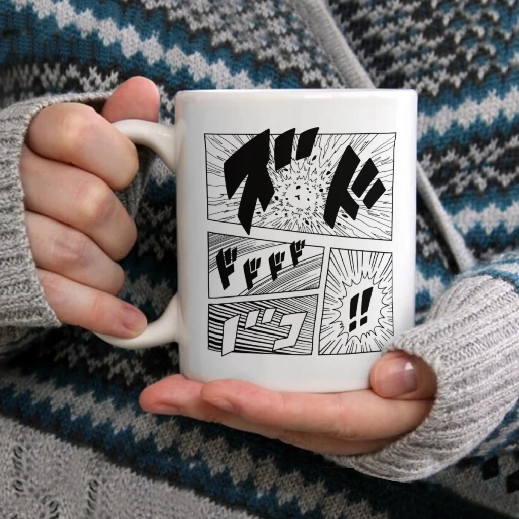 

Manga PageCoffee Mug Tea Cup 11oz Coffee Cup Funny Birthday Ceramic Mug Personalized Cup