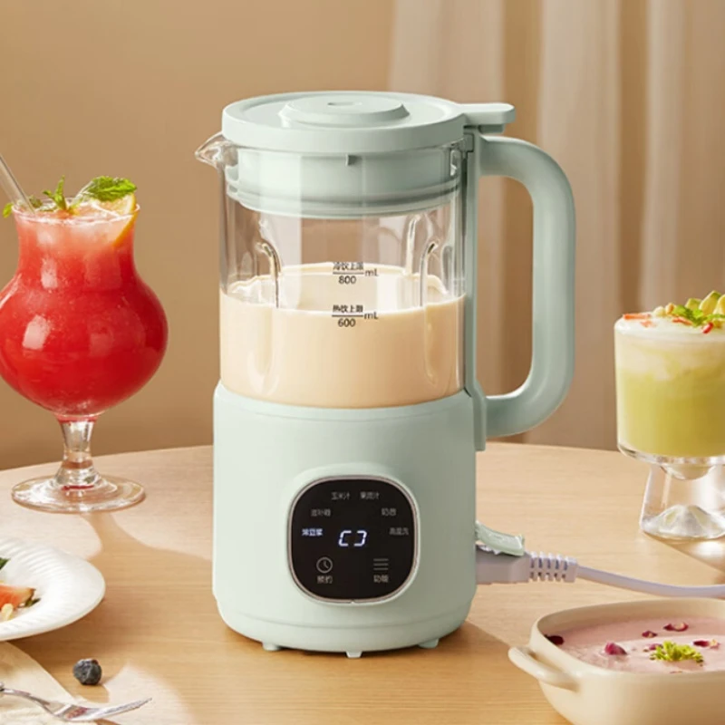 Premium High Speed Blender for Home Use - Mini Smoothie Maker with Self-Cleaning Function and No Filter Needed - PBJ-E05K1 0.8L