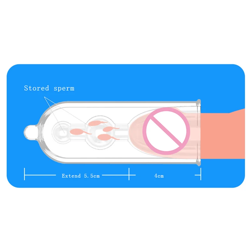 2 Sizes Reusable Lengthen Penis Enlargement Extend Penis Extension Sleeves Extender Sex Toys For Men Penis Rings Couples Games