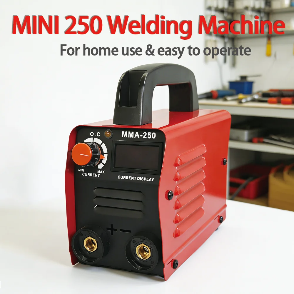 MMA 250 110V US Mini Welding Machine,portable,ready to use,metal welding,household maintenance,outdoor work,light industrial use