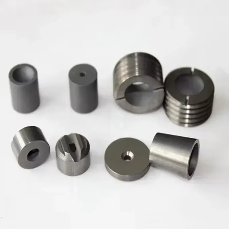 YG6/YG8 Alloy Sandblast Nozzle Spray Tip Venturi Bore Wear Resistant Long Service Life 89HRA