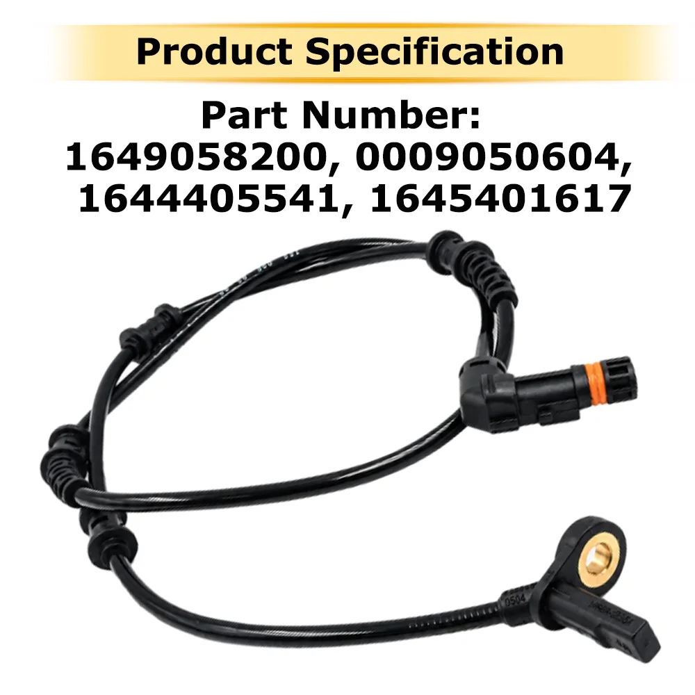 For Mercedes-Benz GL320 GL350 GL450 GL550 ML320 ML350 ML550 ABS Wheel Speed Sensor 1649058200 0009050604 1644405541 1645401617
