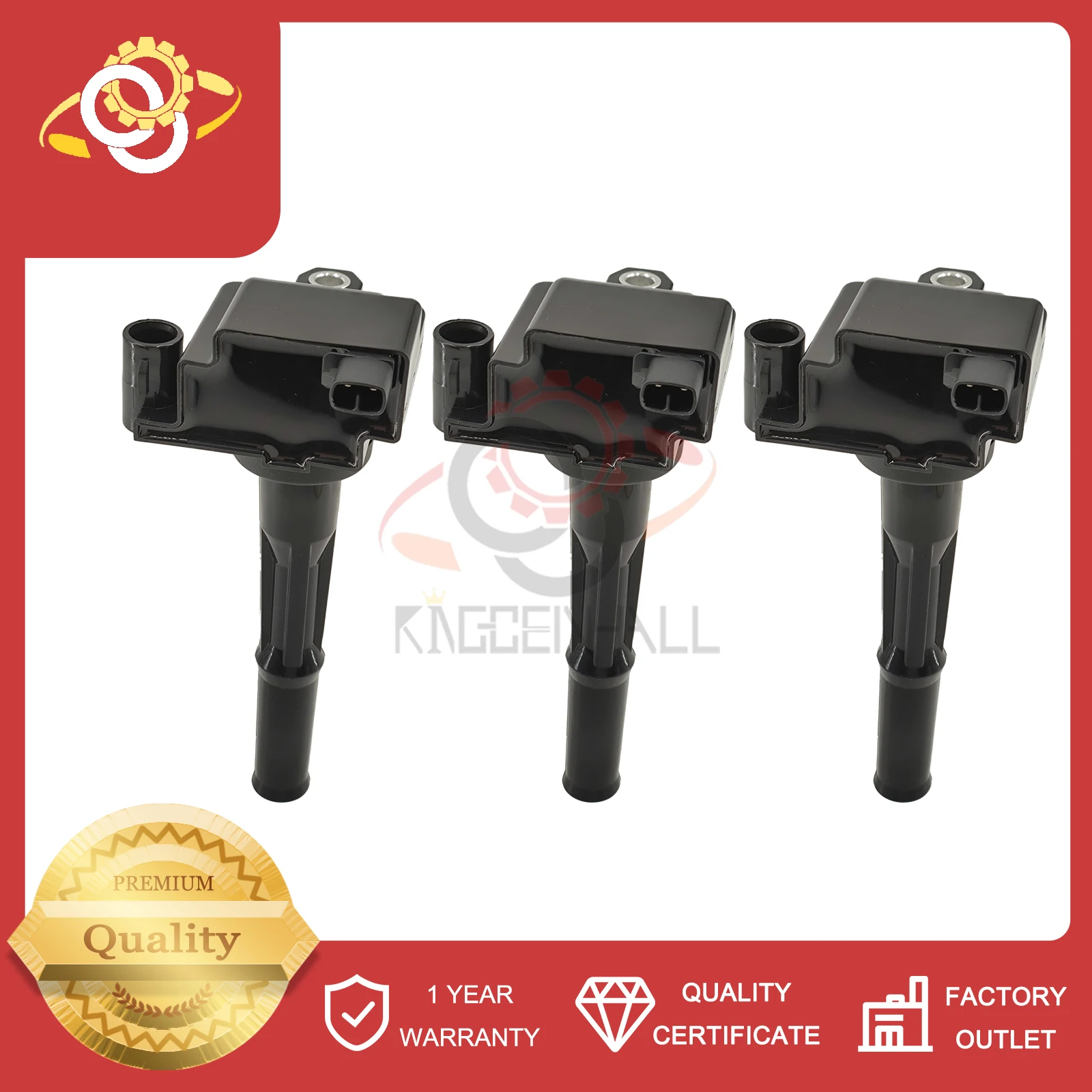 

3PCS Auto Engine Ignition Coil UF156 C1041 Compatible With Toyota 4Runner T100 Tacoma 3.4L V6 Misfire Fix Engine Replace Parts