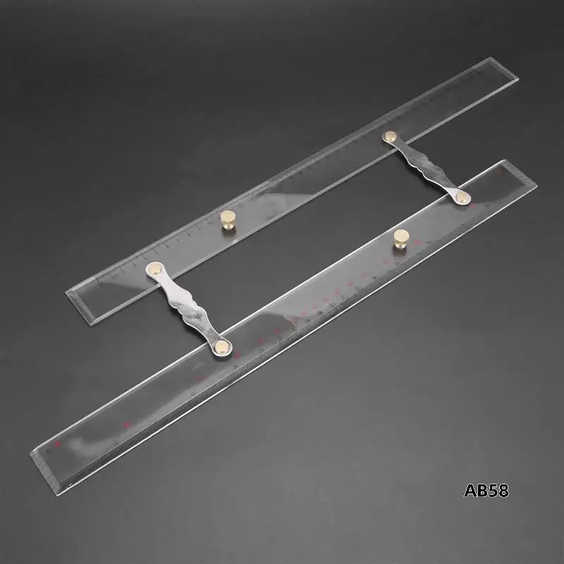 3X Marine Ruler Parallel Ruler Nautical Charts Parallel Ruler Mapping Points To Pull Parallel Ruler 450MM