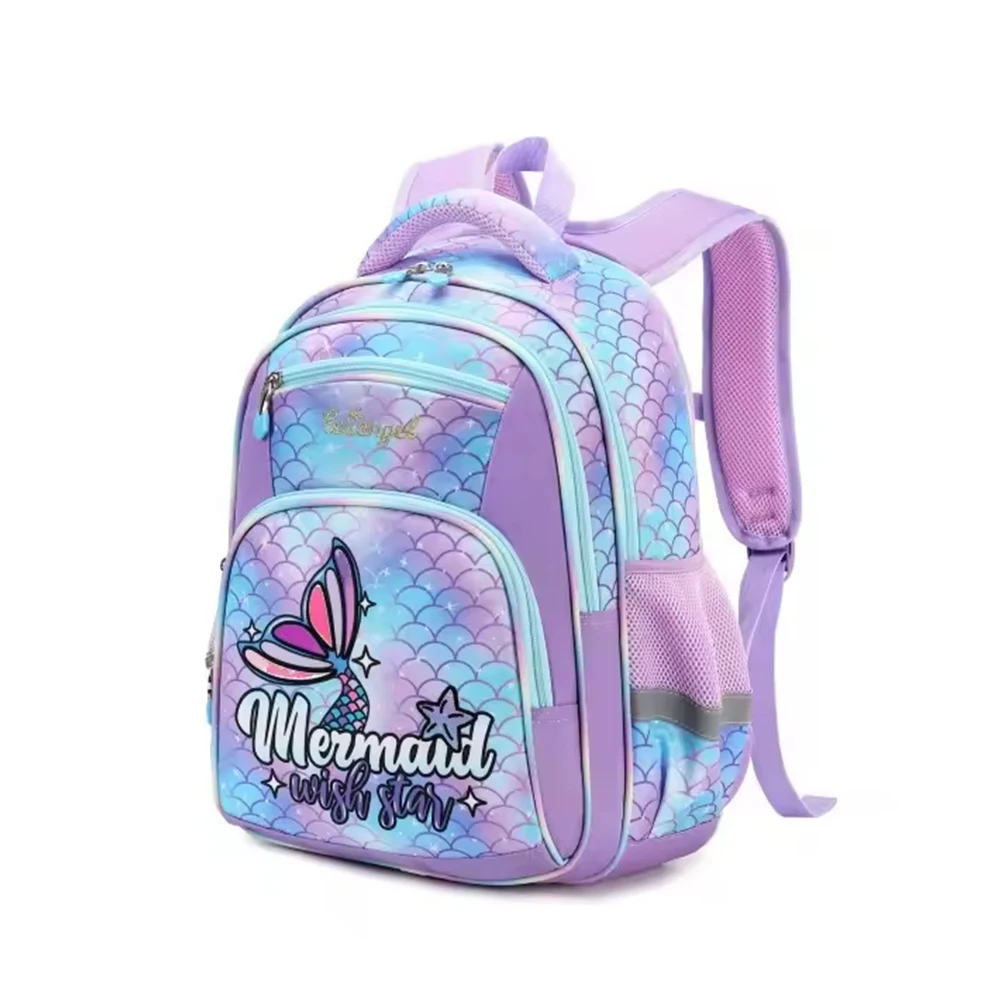 

Elementary School Students Backpacks Fish Tail Mochilas Kids Book Bag Children Bag Backpack For Girls