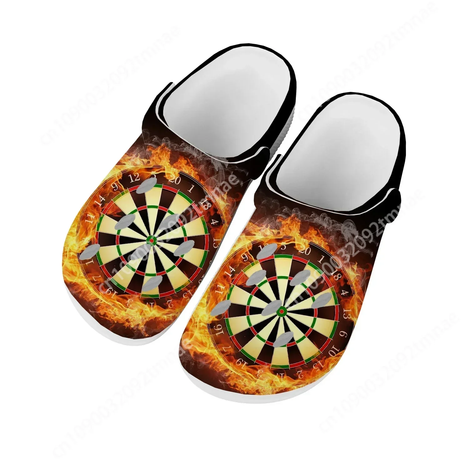 Love Gift Darts Player Home Clog Mens Women Youth Boy Girl Sandals Shoes Garden Custom Made Breathable Shoe Beach Hole Slippers