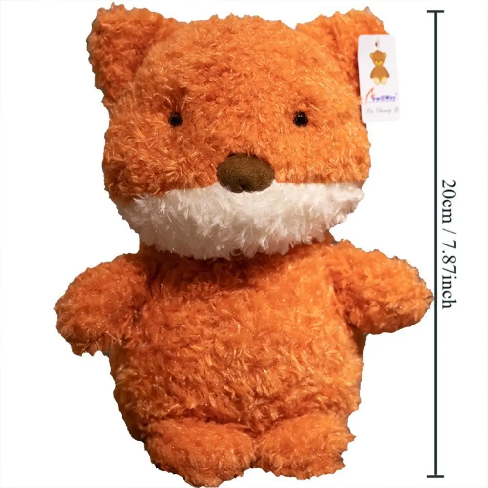 Jouets en peluche à fourrure Kawaii pour garçons et filles, théâtre de renard, over, agneau, poussin, canard, lapin, beurre, cadeaux d'anniversaire